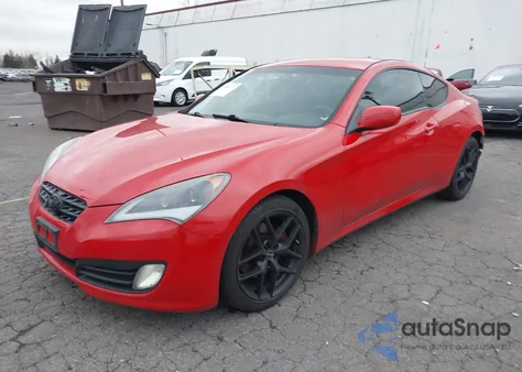 2010 Hyundai Genesis 2.0T z USA, uszkodzony, nr VIN KMHHT6KDXAU041867